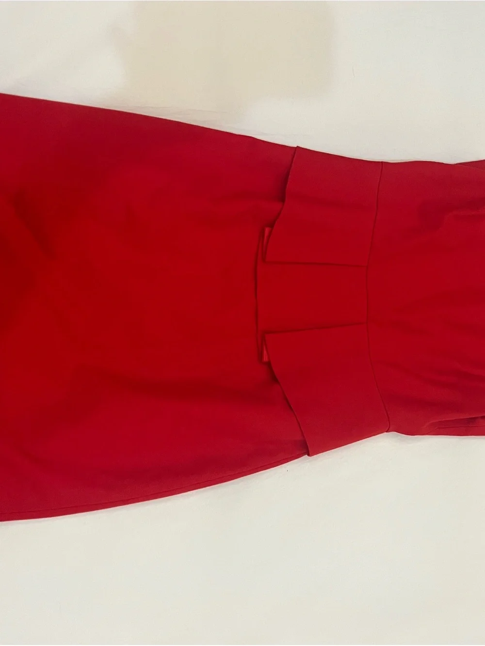 J. Crew Red Cap-Sleeve Peplum Sheath Dress
